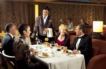 Dining on cruise ships