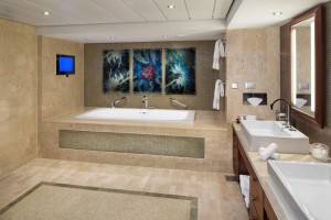 Penthouse Suite Bathroom on Celebrity Silhouette