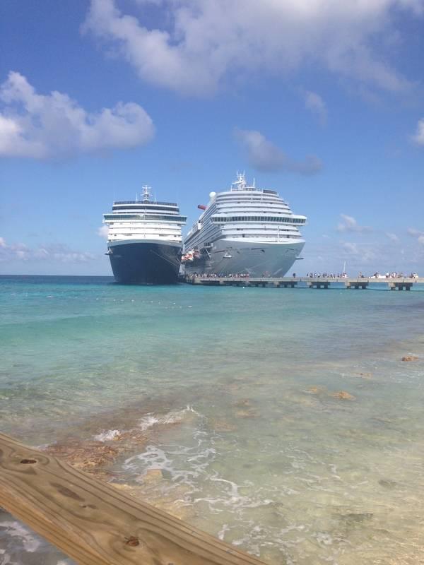 Carnival Breeze at Grand Turk port of call