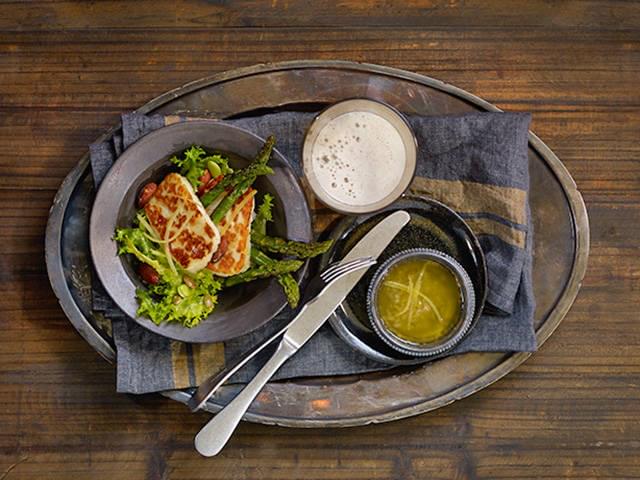 The Salty Dog Charred Asparagus