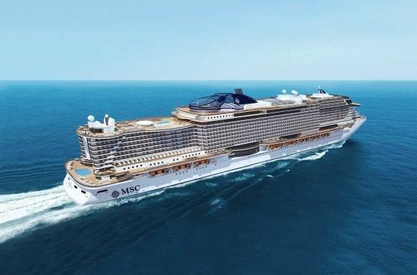 MSC Seaside full view