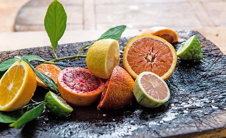 Citrus ingredients for Share restaurant