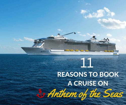 Booking a cruise on Anthem of the Seas