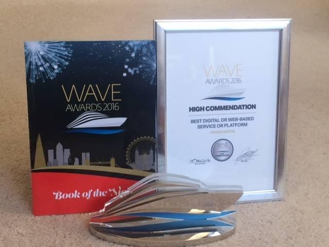 Cruise Nation Wave Awards 2016