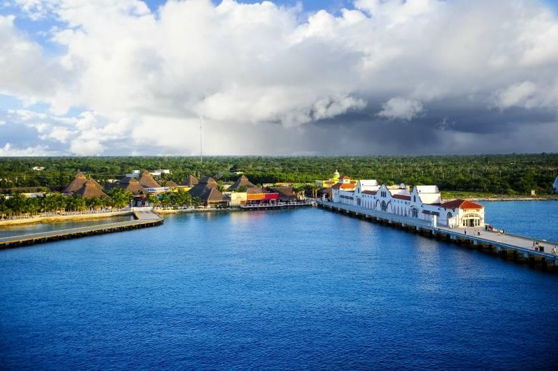 Cozumel cruise port, Mexico