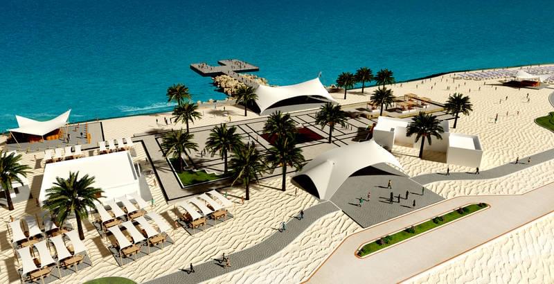 MSC Island Plaza on Sir Bani Yas