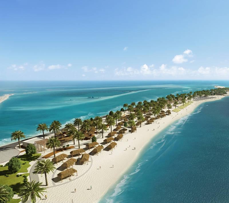 United Arab Emirates, Sir Bani Yas Island Beach Resort - Southern beach, MSC Yacht Club area