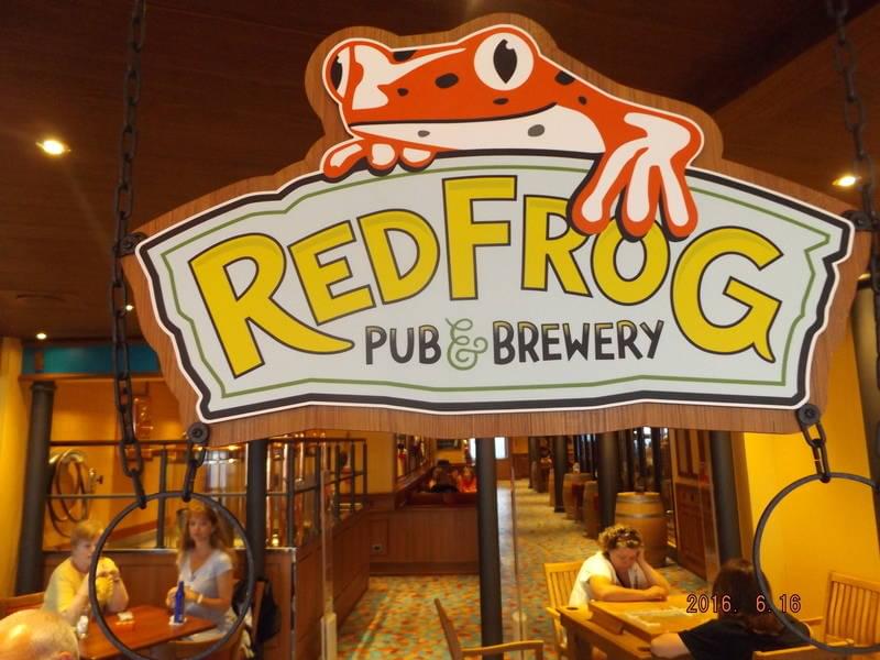 Carnival Vista RedFrog Pub