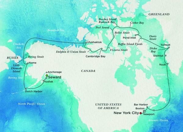 Crystal Cruises Northwestern Passage