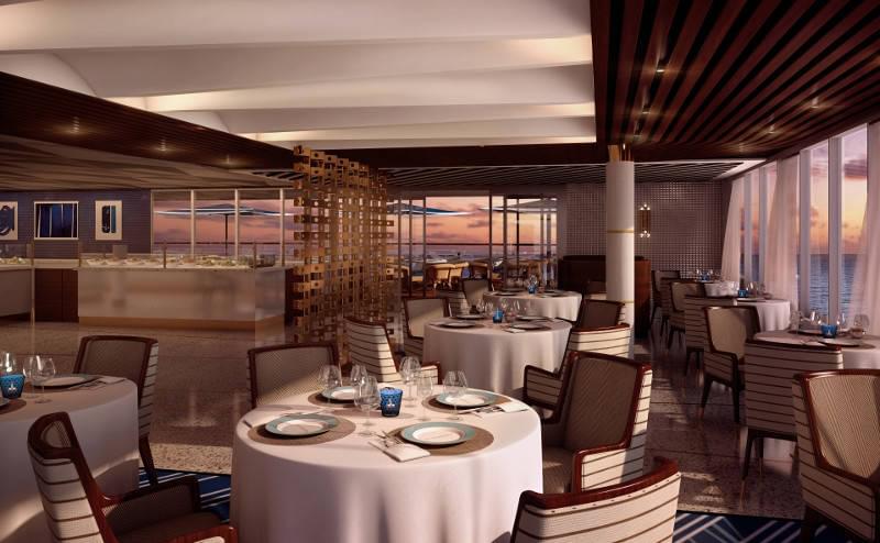 Sette Mari Italian Restaurant on Regent Seven Seas Explorer