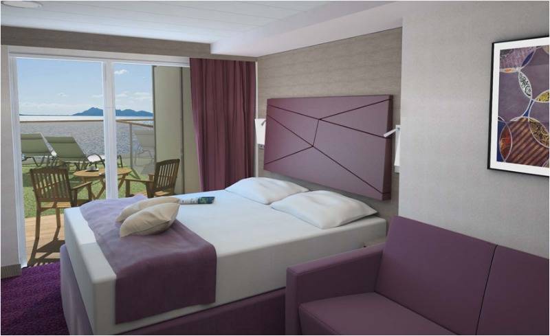 Balcony Stateroom on the MSC Seaside