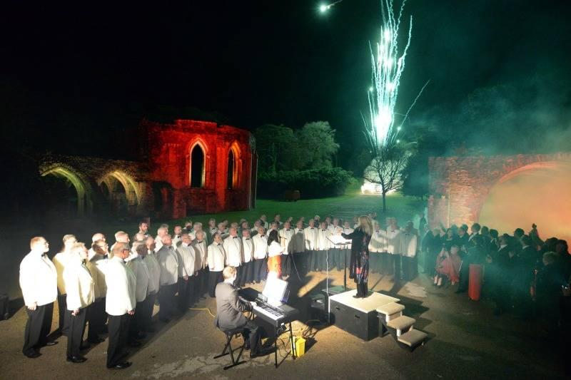 Morriston Male Voice Choir Performing