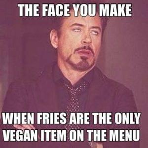 Fries vegan