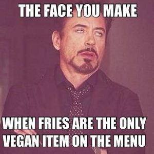 Fries vegan