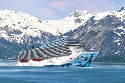 Norwegian Bliss in Alaska rendering