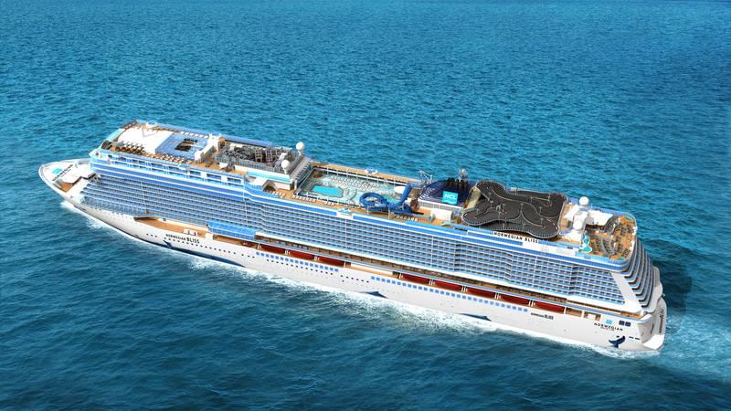Norwegian Bliss Aerial