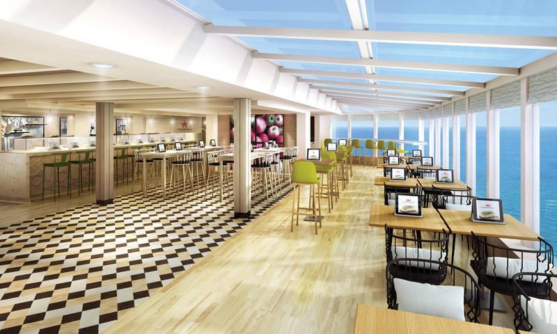 Food Republic on the Norwegian Bliss