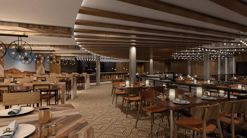 Q Restaurant on the Norwegian Bliss