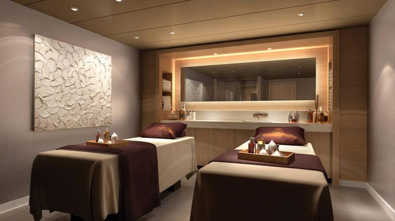 Spa Treatment Rooms on the Norwegian Bliss