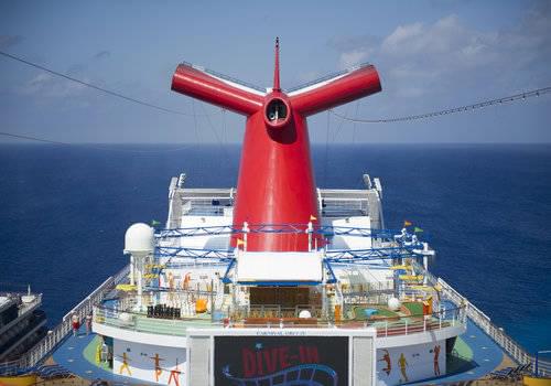 Carnival Cruise Ship Funnel