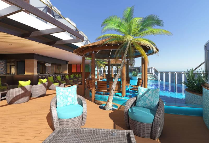 Havana Seating Area on Carnival Horizon