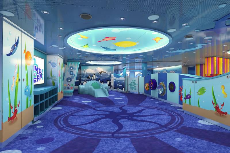 Camp Ocean Penguins on the Carnival Horizon