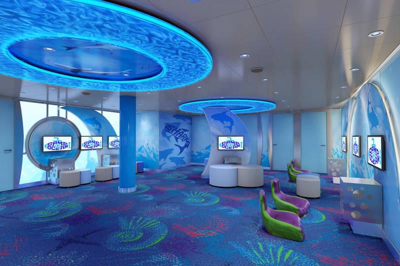 Camp Ocean Sharks on Carnival Horizon