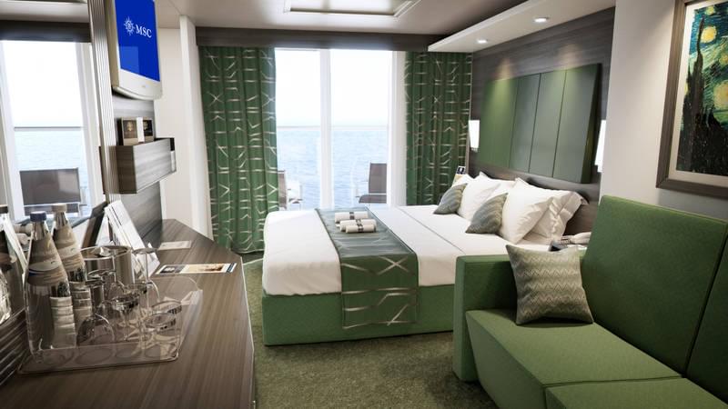 MSC Meraviglia Family Cabin with Balcony