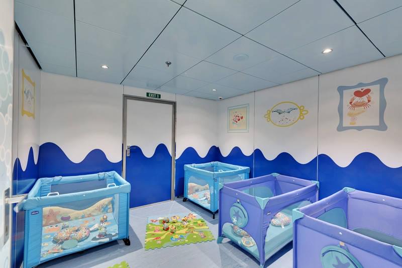 MSC Baby Club Nap Area