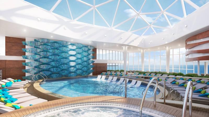 Solarium on the Celebrity Edge