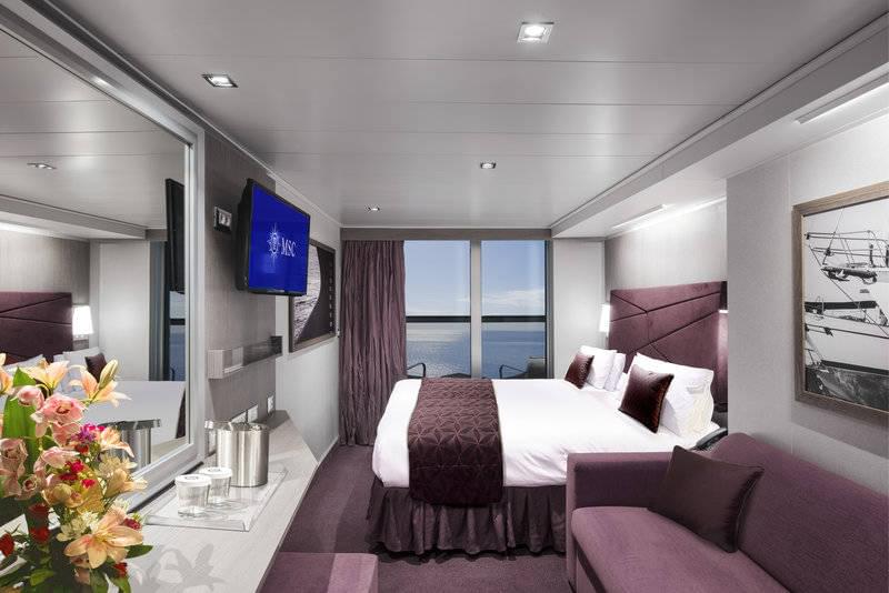 Balcony Stateroom on the MSC Seaside