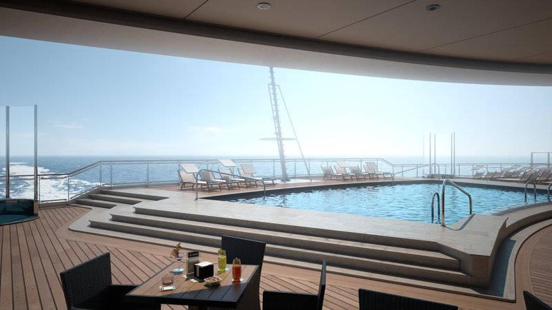 MSC Seaside South Beach Pool