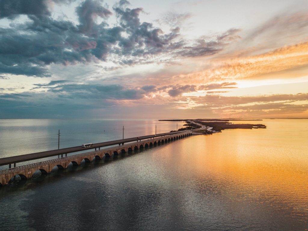 Seven Mile Bridge in Florida Keys