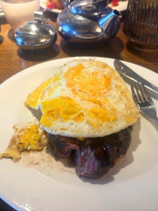 Steak and Eggs, The Wake